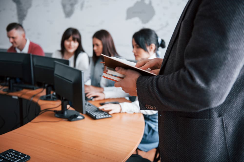 Engineering training at control systems